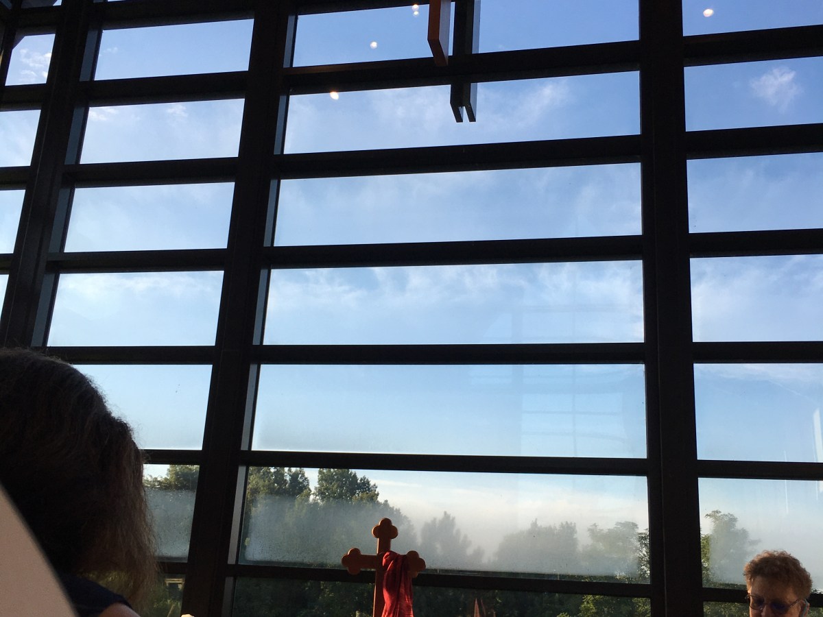 Re-entry from a short&nbsp;pilgrimage.